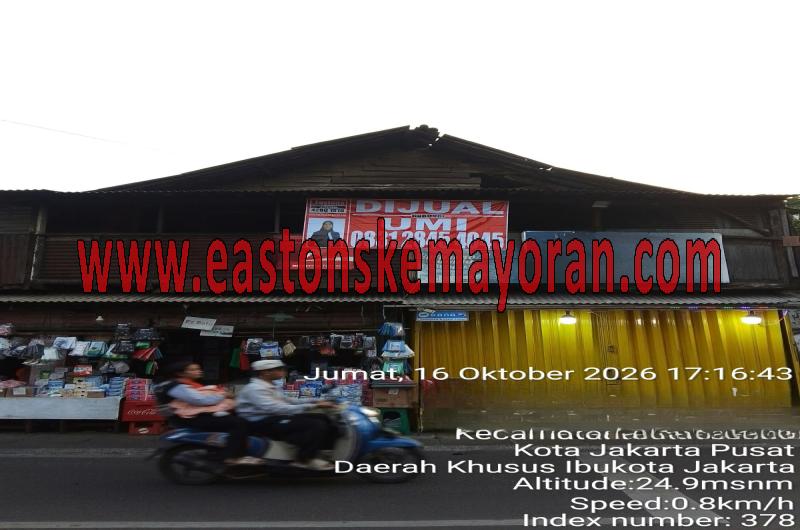 Dijual Rumah Kemayoran (Lt.393,75m2)